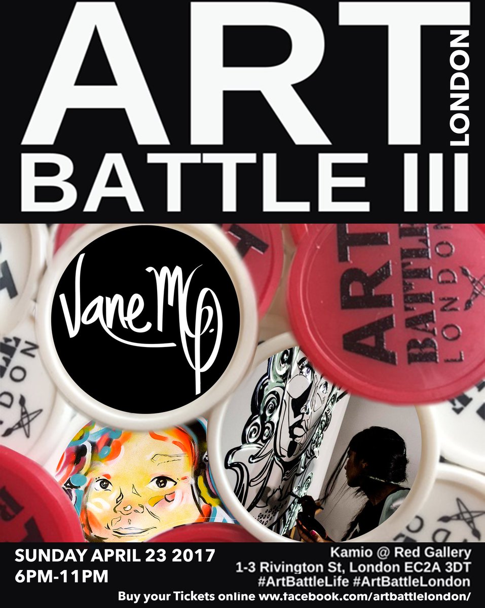 VaneMG_Art's tweet photo. @ArtBattleLondon next week!Come to support me and support #Colombianart #vanemg #art #Competition #performance #london #colombia #redgallery https://t.co/aLHlkeDhEg