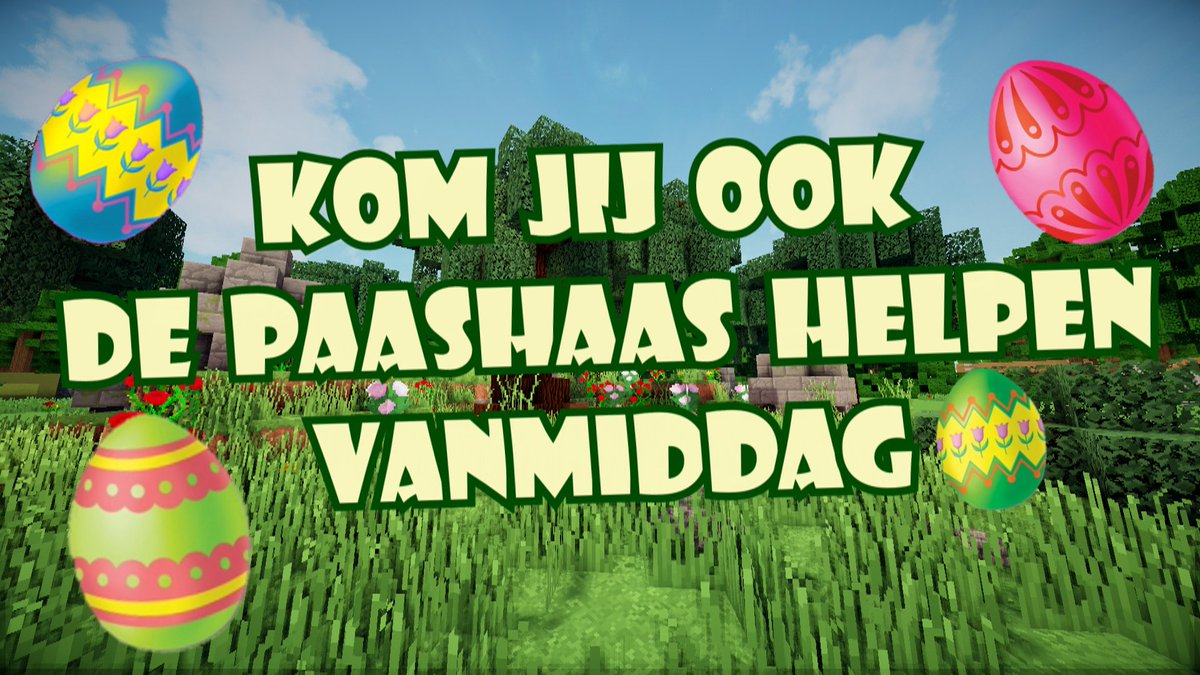 Matthijs29Pool's tweet photo. @SprookjesCraft #SprookjesCraft Kom je ook vanmiddag de Paashaas helpen? Reserveer nu op https://t.co/TUcrxAQ58O. https://t.co/jnfUKoE7AJ