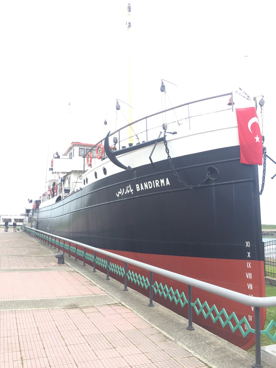 I'm at Bandırma Gemi Müze ve Milli Mücadele Açık Hava Müzesi in Samsun swarmapp.com/c/2xGaDXplJ2U
