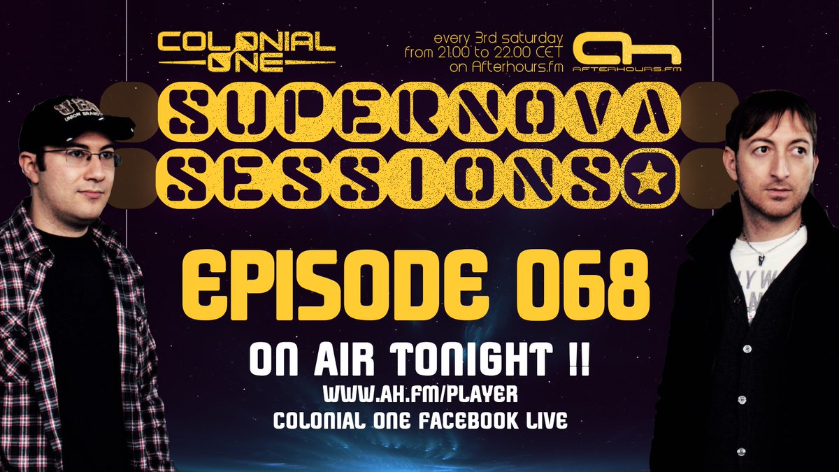 Colonial_One's tweet image. #C1SS day! 12 awesome tracks from deep progressive to uplifting! Tune in @AfterhoursFM or watch the video stream on our FB page