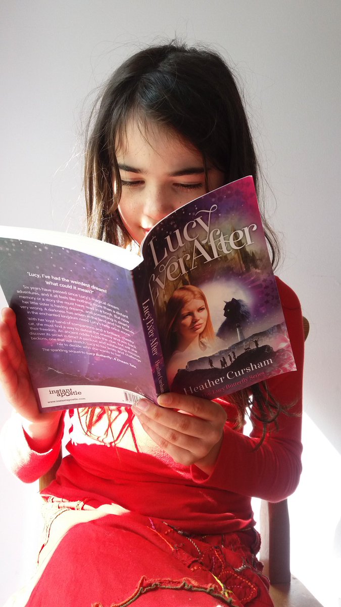 Getting stuck into <a href="/HCursham/">Heather Cursham</a> latest book. Early Easter present #lucybutterfly #InAp