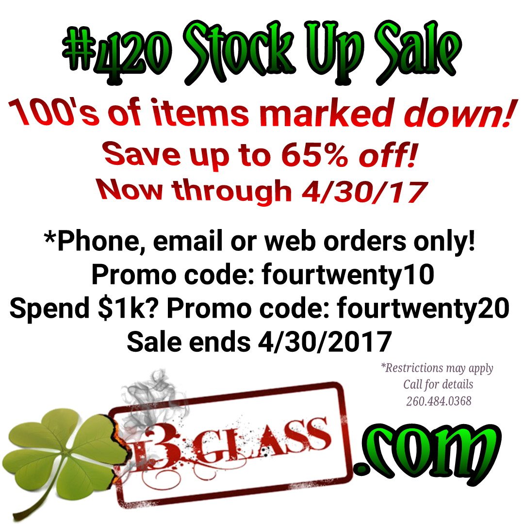 The_13_Glass's tweet photo. Don't forget to stock up! Feel free to DM me with questions! #Sale #wholesale #pipes #goodglass #13glass https://t.co/ajbCtlFHxg