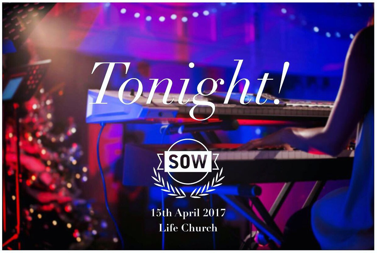 SowEvents's tweet photo. SOW live music event will be on at 7pm at #LifeChurchEdinburgh!! 🎶 #sowedinburgh #liveevent https://t.co/UhOI9zmM9v