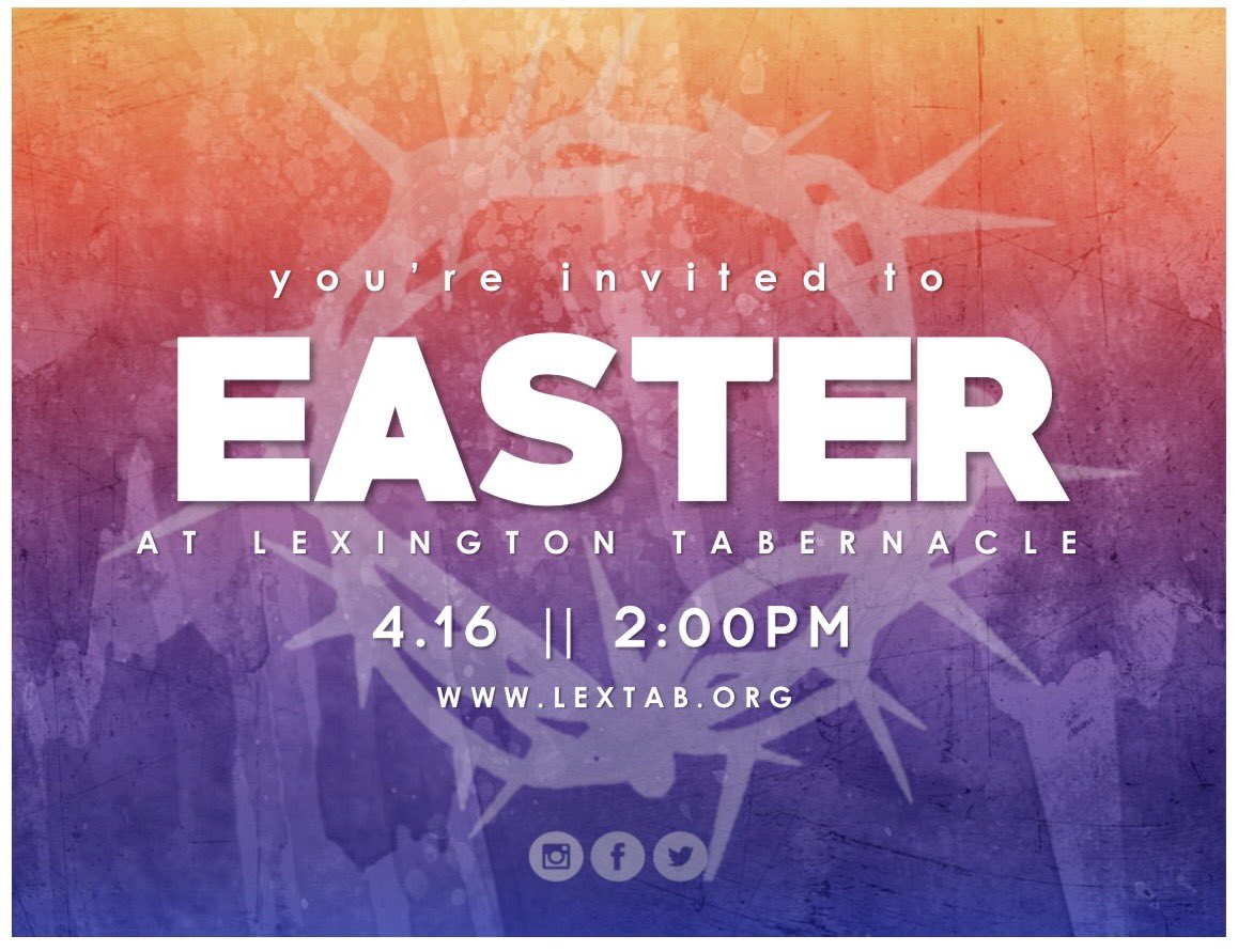 lextabUPC's tweet photo. It's not too late! We hope to see YOU in service with us tomorrow! #lextabupc #lexington #kentucky https://t.co/XZOFqGti7m