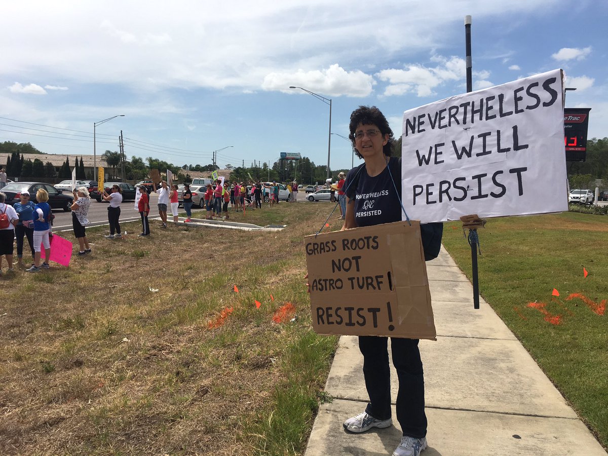 JulieDeichman's tweet photo. @tampabaytimes are you guys covering? Palm Harbor FL at St Pete College  #ReleaseYourTaxes https://t.co/fPoATOCeZp