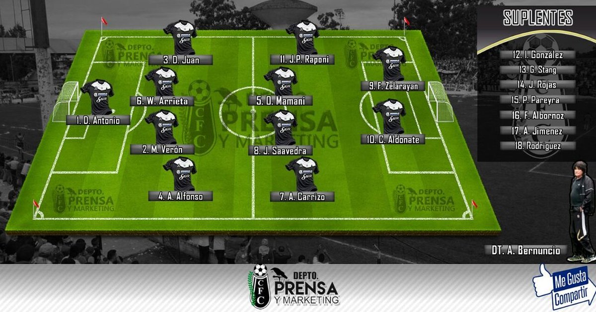 GonzalezPabloN's tweet photo. #FederalA - #Revalida - Estos son los 11 titulares de @concepcionfc . https://t.co/DUhib8A0Md