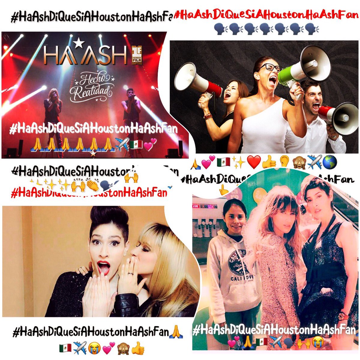 HaAshHoustonTx's tweet photo. @haashoficial 🙏🙏#HaAshDiQueSiAHoustonHaAshFan #PrimeraFila #HechoRealidad #HaAshFansRule❤️ #HaAsh #ReinasDelSoldOut ✨ https://t.co/5H5BDmPBC5