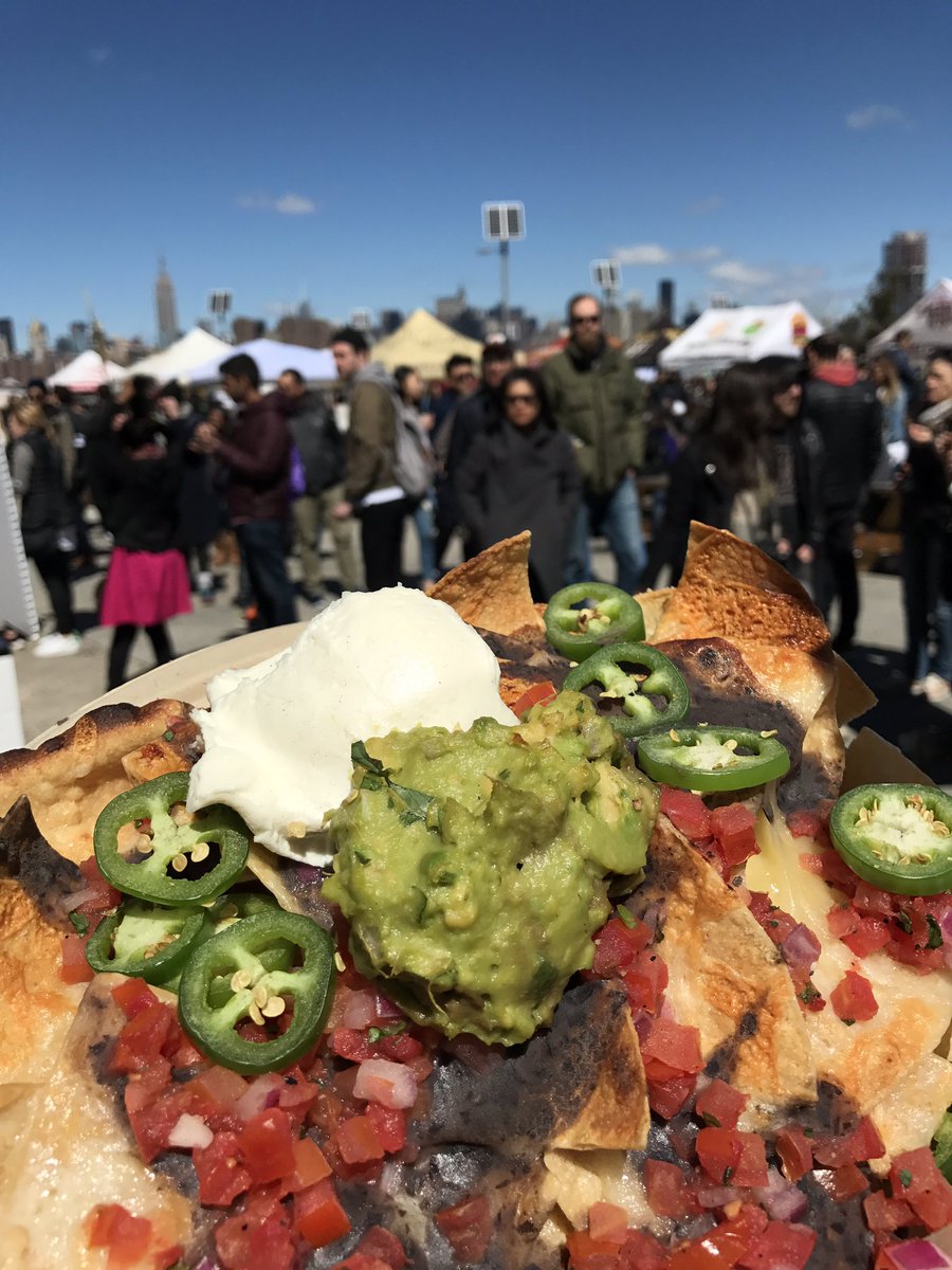 Bringing some <a href="/eatnachonirvana/">Nacho Nirvana</a> to #smorgasburg today! #nachos