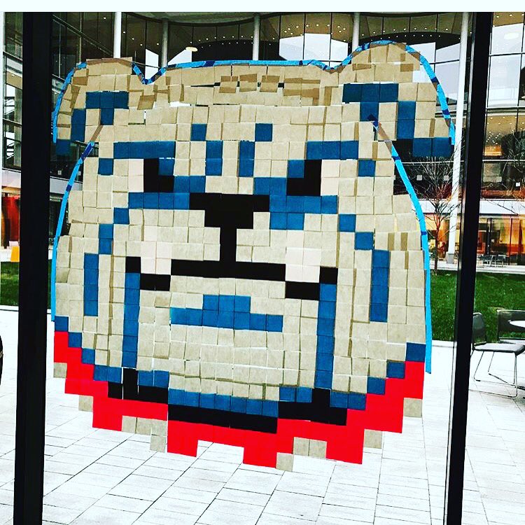 Sometimes Post-its are for ideation sessions... sometimes they're for very serious artistic portraits of <a href="/HandsomeDan18/">handsomedan</a>.