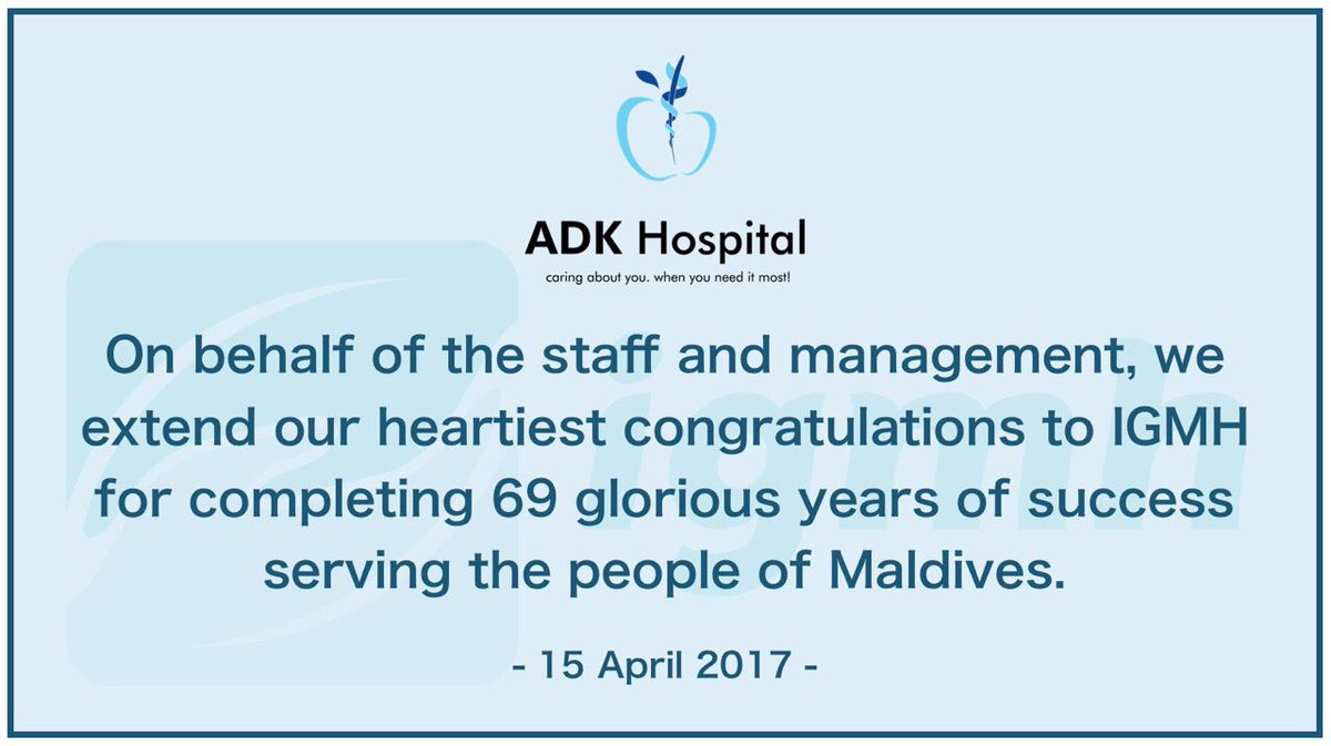 ADK Hospital tweet media