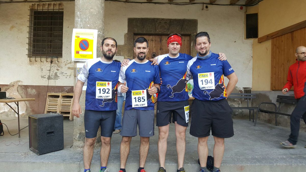 carlosguardia10's tweet photo. Matí de #trailrunning a Volta Peramola i tarda de #caramelles amb la Germandat de Sant Sebastià de #laSeu https://t.co/eymLylSstW