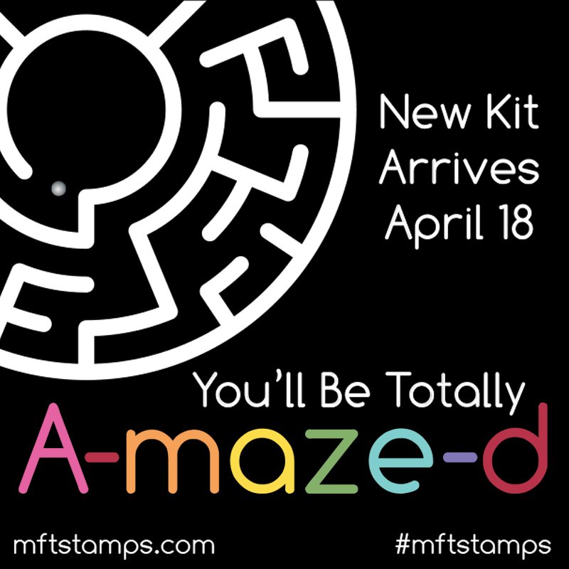 MFTStamps's tweet photo. Are you ready? We are SO excited to share our latest card kit. Our April kit debuts on the blog Monday - stay tuned. #craftingmadeeasy https://t.co/0Ks8Nem3YJ