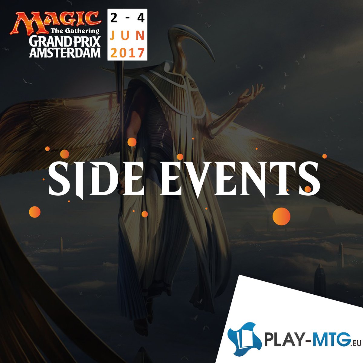 fanfinity_mtg's tweet photo. Stay tuned for our full side events schedule of #gpams, it will be revealed in full next week :-) @Wizards_MagicEU https://t.co/iNC0FZsNld