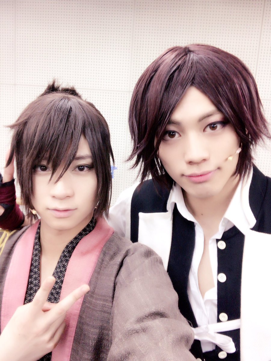 ara_mackey's tweet image. ブログを更新しました☆
「薄ミュ 原田編 大阪二日目 」
ameblo.jp/aramaki-yoshih…

原田と総司😎