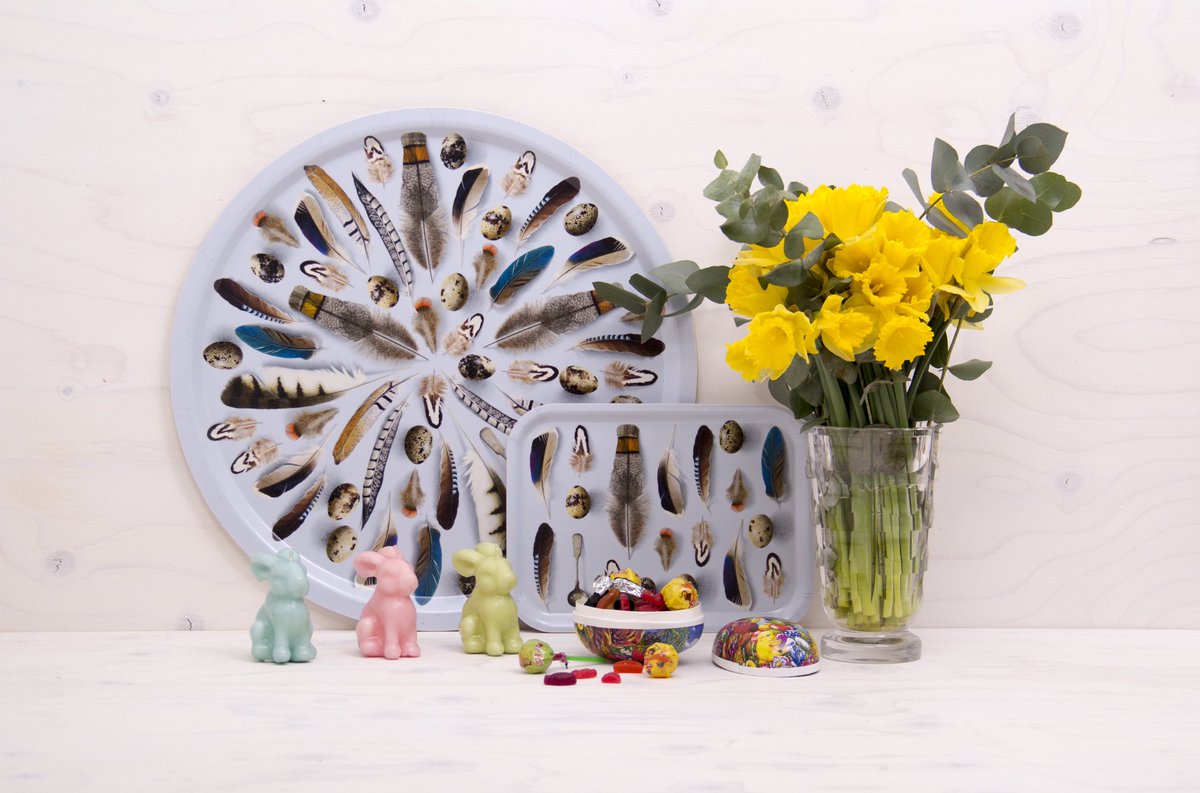 jamida_sweden's tweet photo. HAPPY EASTER 🐣
Trays from Feathered Collection design by @m_angove
#happyeaster #feathers #egg #michaelangove #easter #candy https://t.co/AhjBN7t2fr