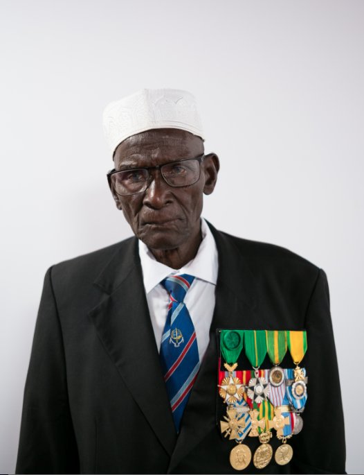 LeBondyBlog's tweet photo. Gorgui M'bodji, 81 ans.
Yoro Diao, 88 ans.
Alioune M'bodji, 85 ans.
Diop Abdoulaye, 82 ans.
4 des 28 #TirailleursSenegalais  naturalisés. https://t.co/btkogcRlfE