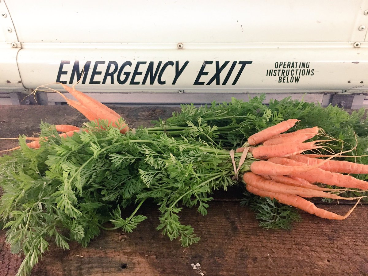 We've loaded up with carrots in case the Easter Bunny swings through <a href="/SundayBrunchMkt/">Sunday Brunch Market</a> <a href="/CHSPourHouse/">CharlestonPourHouse</a> tomorrow!