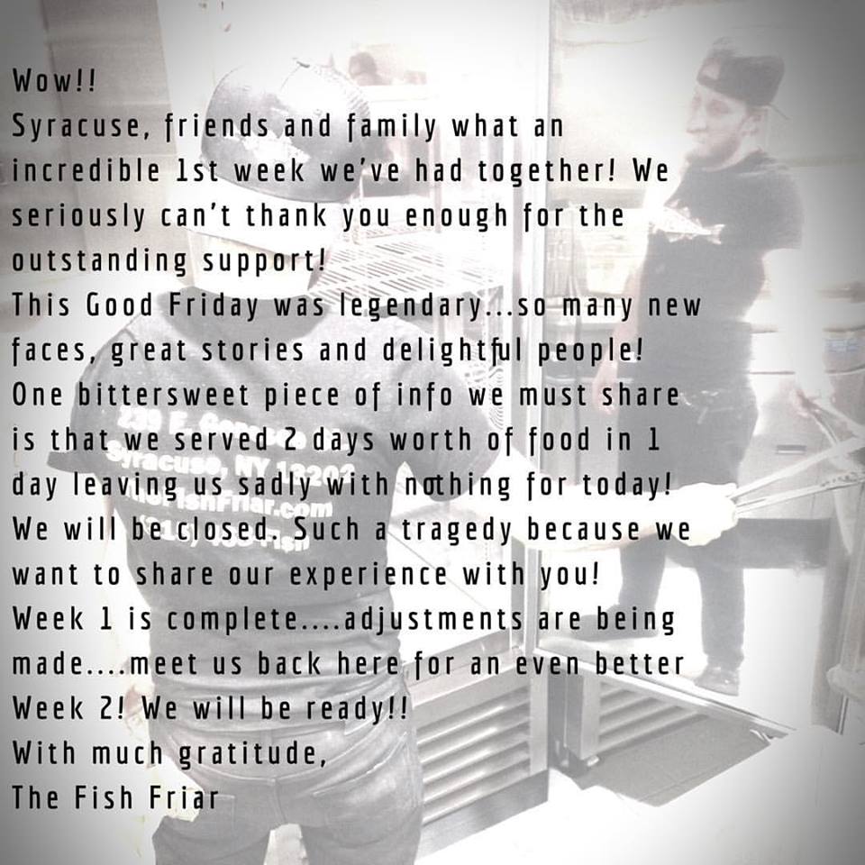 The Fish Friar tweet media