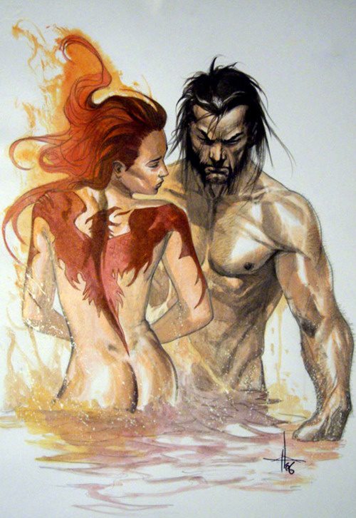 arton_ayers's tweet photo. Never did like the whole Phoenix and Wolverine thing, but this is so gorgeous.
#comic #wolverine #phoenix #xmen https://t.co/zeP4RvKcCU