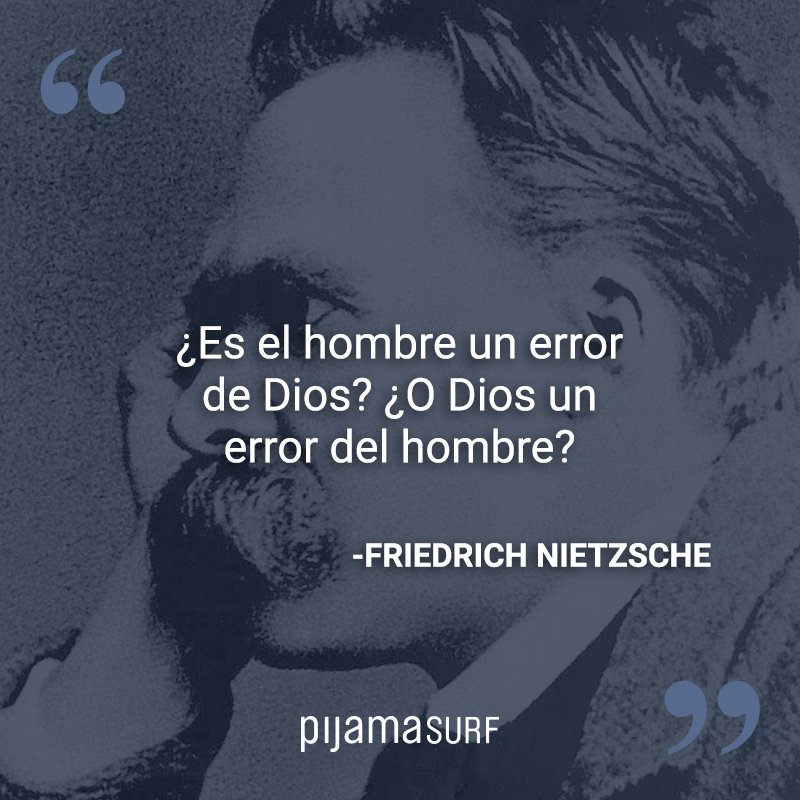 Pijamasurf's tweet photo. Una pregunta que Friedrich Nietzsche​ lanzó en "El crepúsculo de los ídolos". https://t.co/YWW26qBA6k