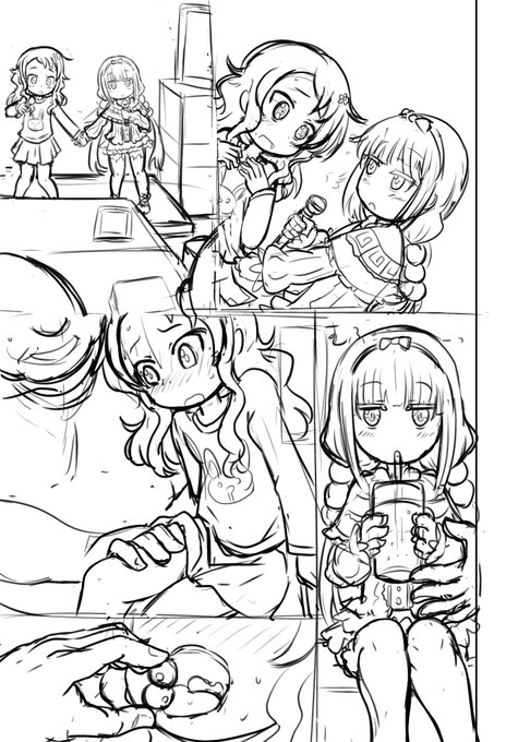 やっと下描き終わり…今回は間に合わんかもしれんなこれ… 