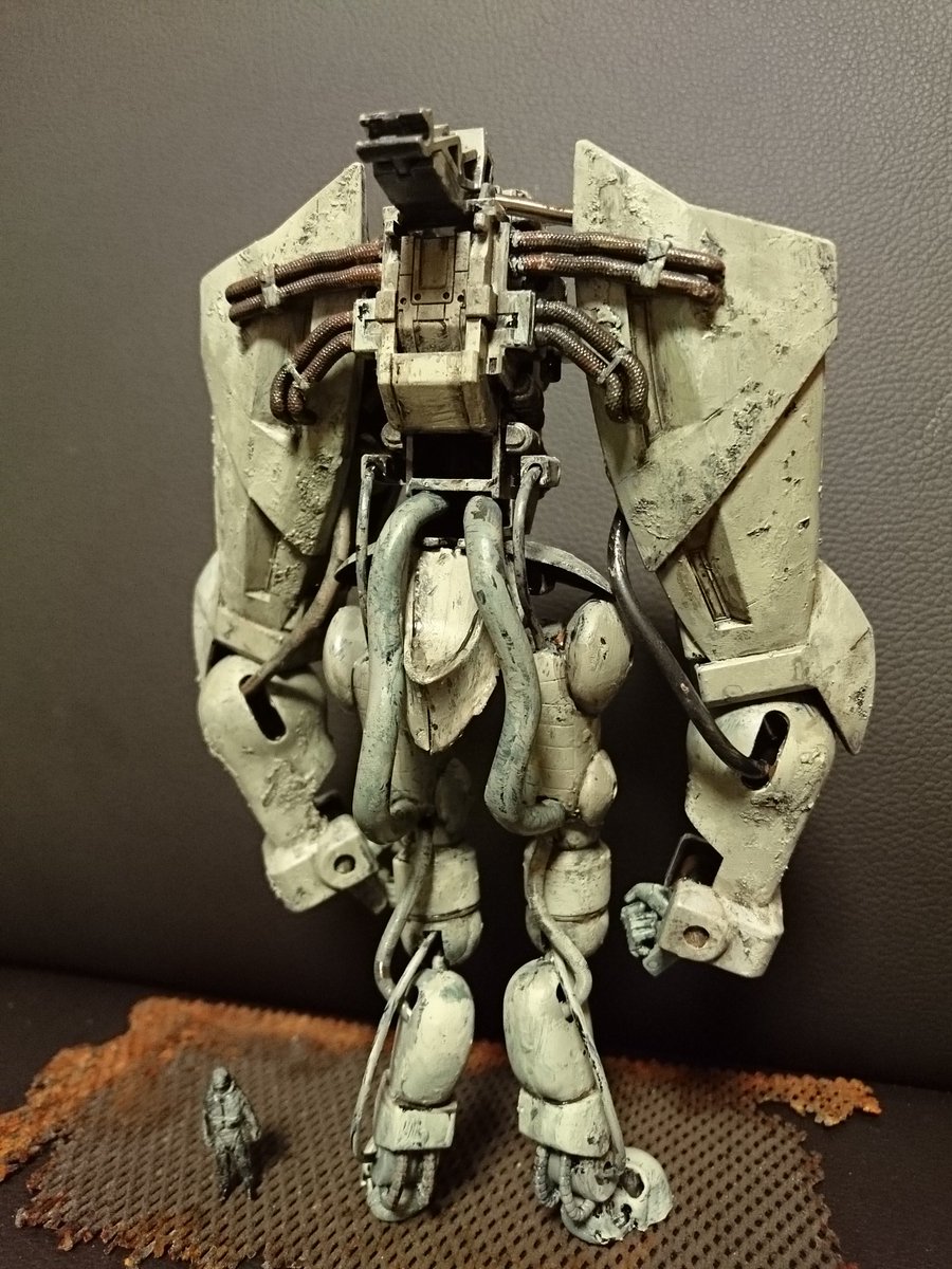 dokurozaru1's tweet photo. 設定はよく知らないんですが(^^;ＴＬの皆さんの作品を見て雰囲気で作りました(^o^;)昨日から作り始めたのでフィギュアは間に合いませんでした🙇 #ABZCOM5 https://t.co/Wbu4xqLEMx