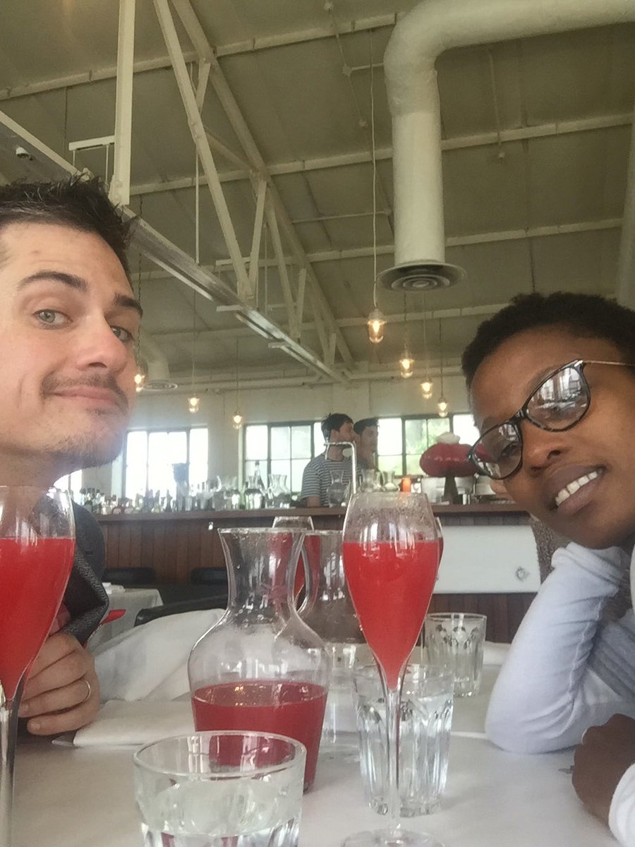 NOTHING makes me happier than having brunch with my gal <a href="/Semakaleng/">Sem Moema AM 🌹🐝💪🏾</a> at <a href="/BISTROTHEQUE/">BISTROTHEQUE</a>. The fact <a href="/PhilipGlanville/">PhilipGlanville</a> is here is just filler.