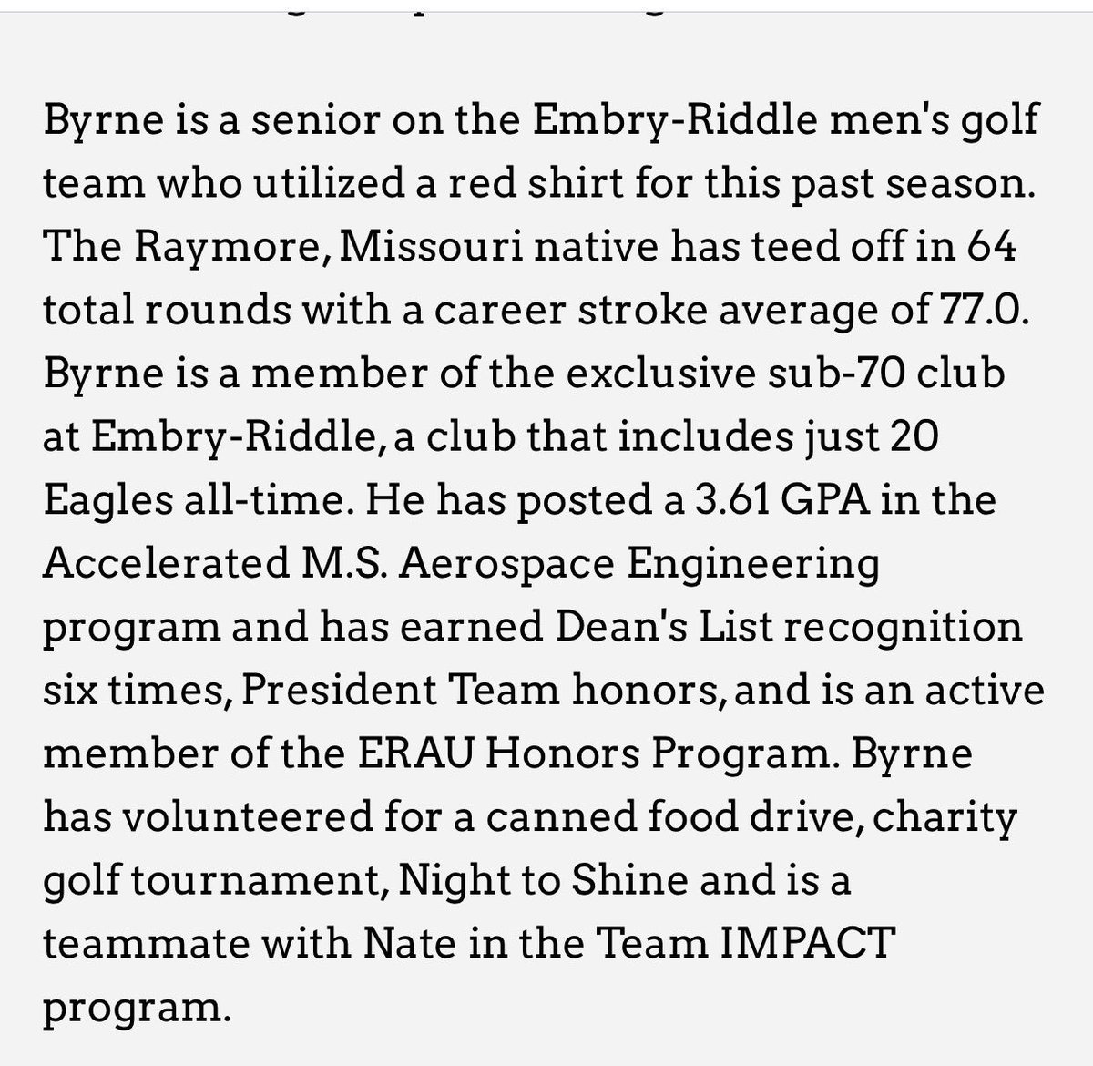 POMCmomma's tweet photo. Great night at the ERAU Sports Banquet. #ERAUGOLF #TeamImpact #Eaglepride #OnceAnEagleAlwaysAnEagle https://t.co/FbSMcOzWcX