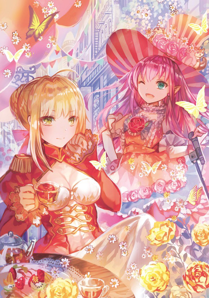 Rioka 5 16カ30a 5 23comic1 6 6ティア 右綴じで右から読むと艦これ 左 から読むとfateイラストの本で 6 4くらい 36ページ シルバーの箔押し プチメイキング とオリジナル衣装書き下ろし設定画付きの豪華仕様になったかと思います