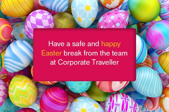CTNetherlands's tweet photo. Happy Easter from the Team at Corporate Traveller! https://t.co/oMDUPytkul