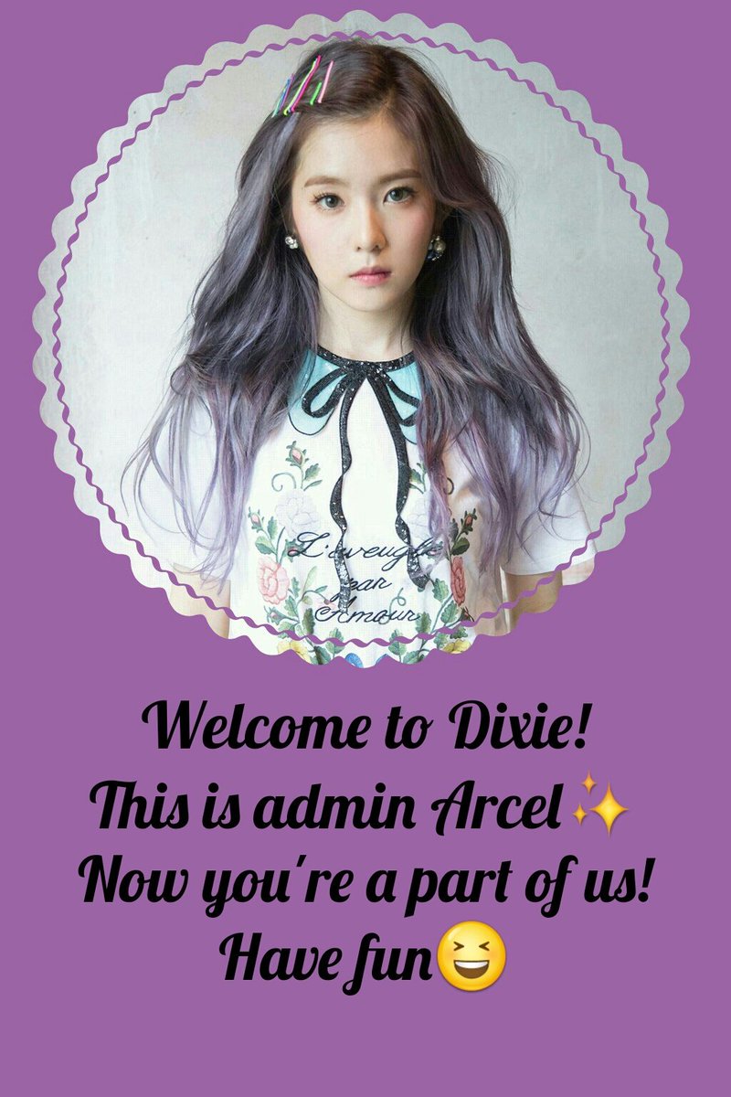 DixieEnt_RP's tweet photo. @DI99Yeoreum [v] WJSN Yeoreum -99L
Welcome!! Don't forget to put #DIXIECREW on your bio/loc.

-zeyca https://t.co/eKWxUnwLcv