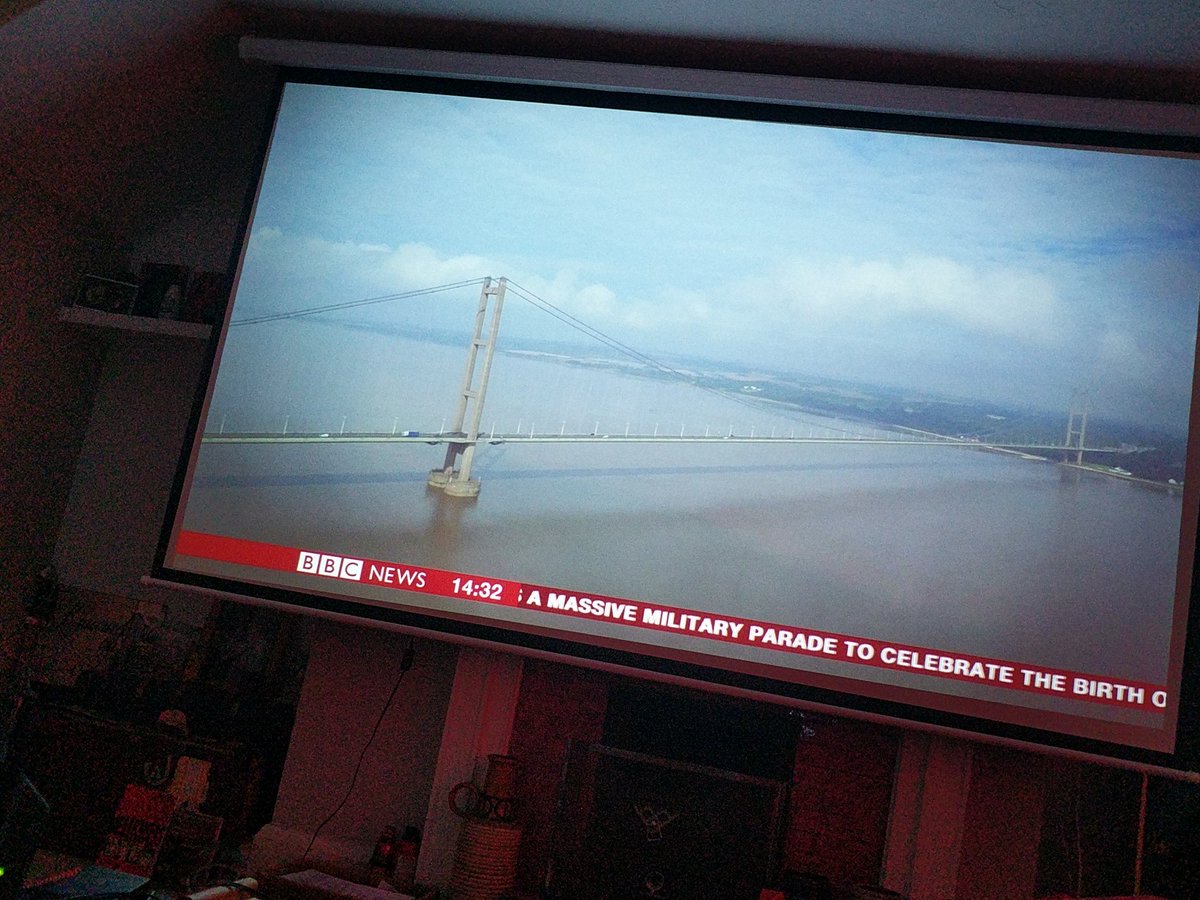 joncampling's tweet photo. Ohh just flicked to @BBCNews  and its a piece on #hull &amp; @2017Hull : )
Now i want to go up the @humberbridge lift!
#madeinhull #borninhull https://t.co/U9UsKAIzqt