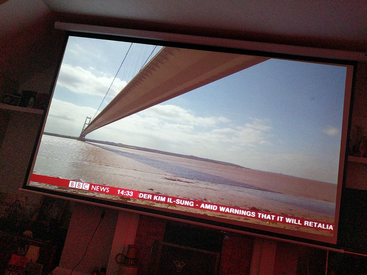 joncampling's tweet photo. Ohh just flicked to @BBCNews  and its a piece on #hull &amp; @2017Hull : )
Now i want to go up the @humberbridge lift!
#madeinhull #borninhull https://t.co/U9UsKAIzqt