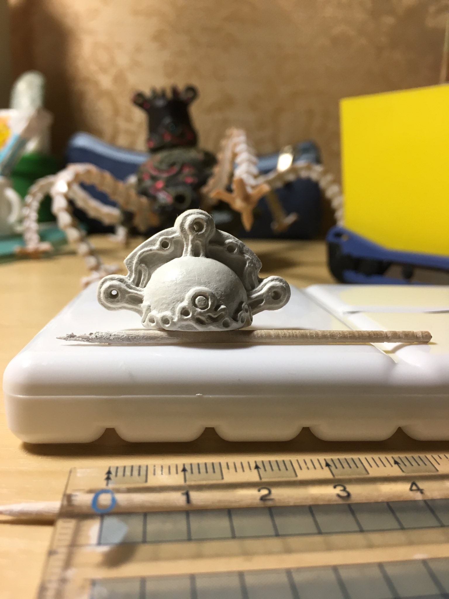 イタッチ 小型ガーディアンの表側の大体の場所が完成した ゼルダ ガーディアン Zelda T Co Muifemhb0u Twitter