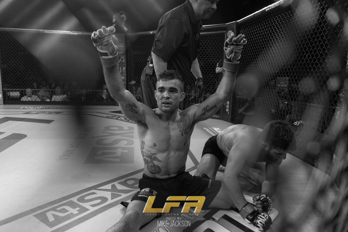 travis_quintero's tweet photo. We live baby! Thank you @LFAfighting for getting me in the door! I'm coming back for more! https://t.co/n2putFb2kw