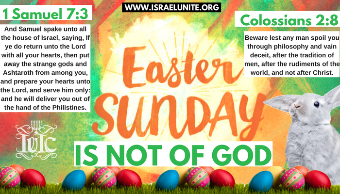IUICVATheAwaken's tweet photo. Easter Sunday is NOT of God!
#Easter #eastersunday #eggs #blacks #hispanics #nativeamericans https://t.co/Jk3j1DpTST