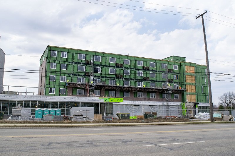 facilitiesmsu's tweet photo. PHOTOS: 1855 Place April updates. https://t.co/2I2DS57H8n #msuconstruction https://t.co/6bLOItl8zN