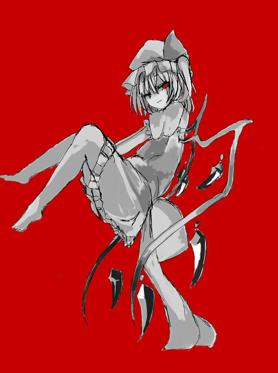 nekona_baby's tweet image. #深夜の真剣お絵描き60分一本勝負  紅