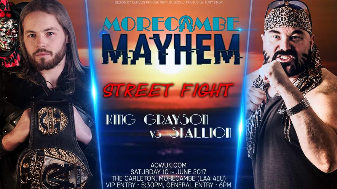 opw_uk's tweet photo. The stakes got raised on June 10th:
@Edinburgh_Elite v. @Stallionmatt
Stallion wins - he's reinstated
King Grayson wins - Stallion is FIRED. https://t.co/fH81V9IKKV