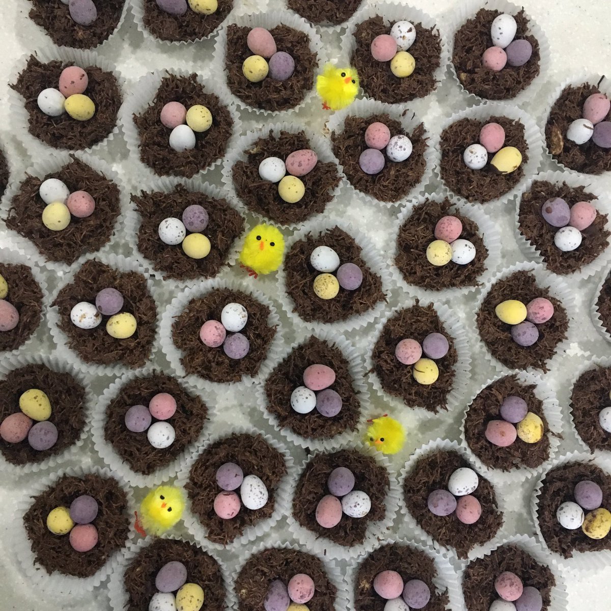 IrishWidget's tweet image. Happy Easter everyone... the nests have landed! 😍 #easter #thankful #fullynested