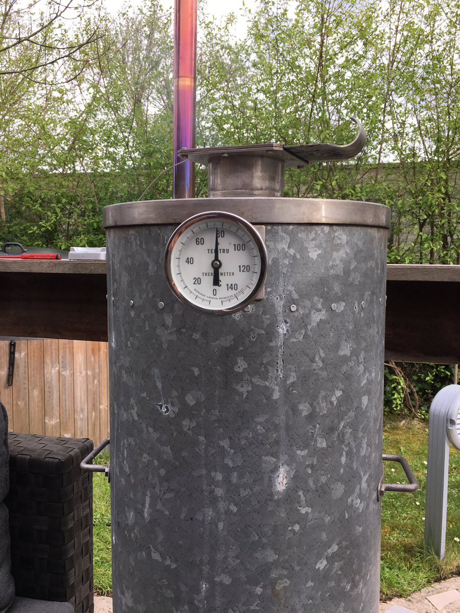 hightechtuur's tweet photo. Rookton is goed op temperatuur #eendeborst https://t.co/WYyq8C3Ka8