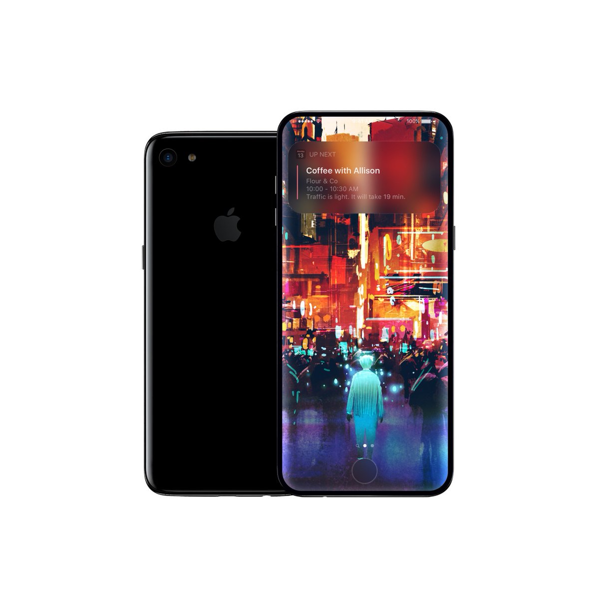 neontalks's tweet photo. #iPhone #iPhone8 #Concept #Apple https://t.co/dqMI4THORV