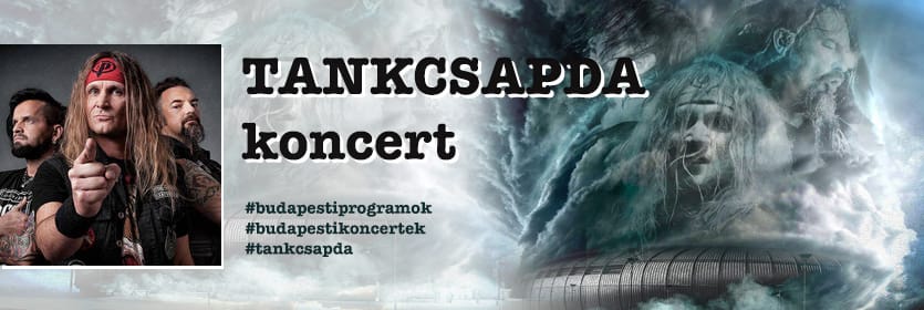 BPprogramok's tweet photo. Tankcsapda koncert áprilisban
https://t.co/QNYMG9NHU6 #budapestiprogramok #budapestikoncertek #tankcsapda https://t.co/b5yR8W6lD3