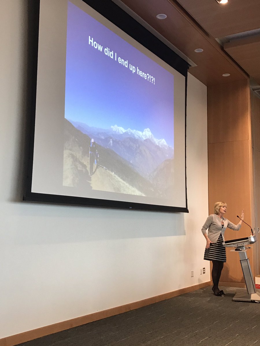 shapecentennial's tweet photo. Lesson 1: say yes. @AnnBuller #CCSLC2017 #LessonsfromtheMountain https://t.co/4jRqZSdpxv