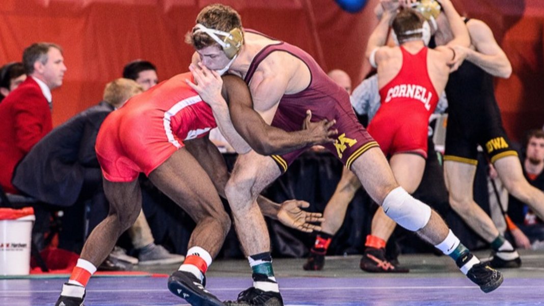 FloWrestling's tweet photo. Mike Mal goes behind the dirt of the last second gator bacon we saw at Flo Reno Worlds last weekend. https://t.co/MBaJixX7kl https://t.co/1EtXnZpDH5