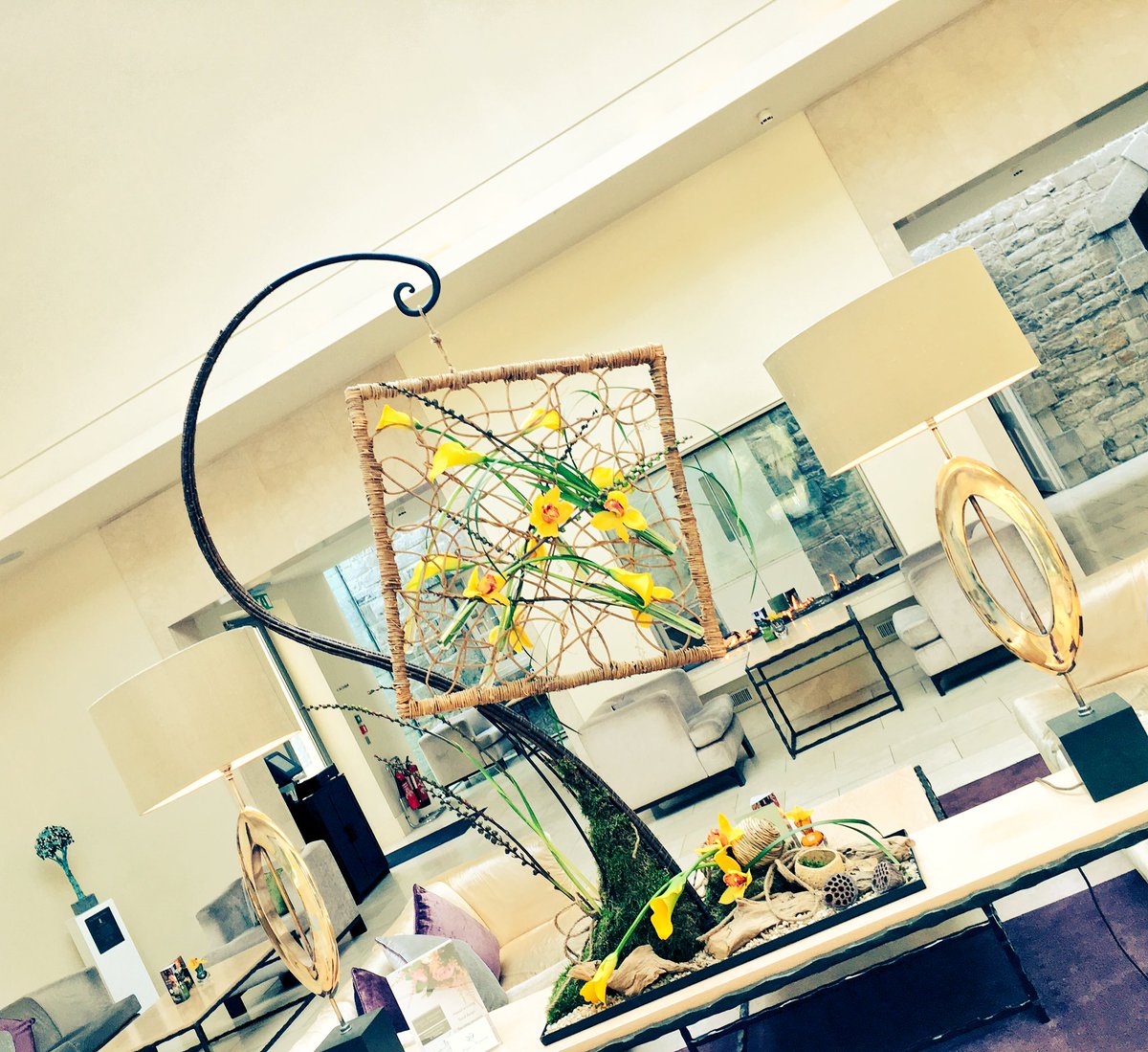 eannahassett's tweet photo. Bright colours to welcome you this Easter weekend @CartonHouse #CartonLife #HotelLife https://t.co/JWg4StJNOJ