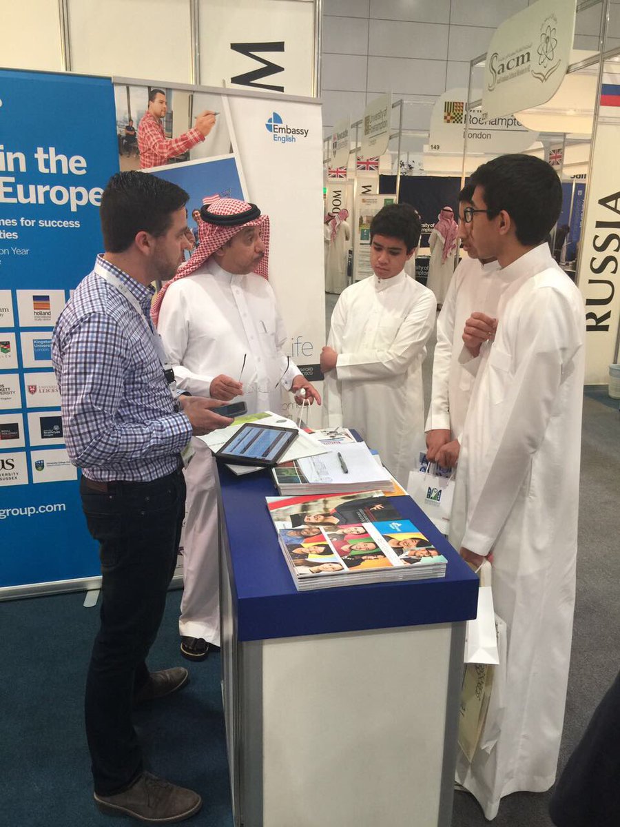 EmbassyEnglish's tweet photo. .@L_Sikorski counseling a family here at #IECHE2017 who will be joining #EmbassyBrighton this summer! Excited 2 welcome them! #Embassy2017 https://t.co/GsAab9GMgs