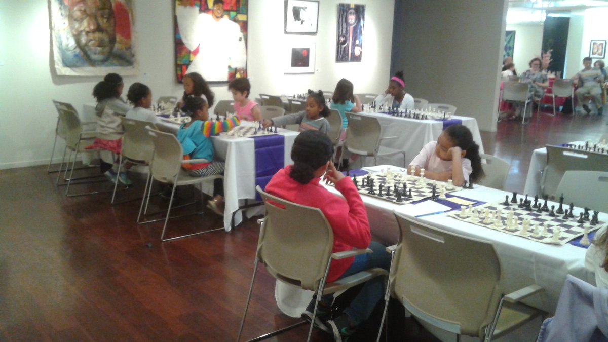 uwibdc's tweet photo. Intense concentration on #chess games happening at @chessgirls DC girls tournament! https://t.co/0wOjiBL2uP