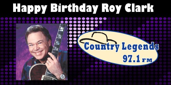 Happy Birthday To Roy Clark Who Was Born On This Day In 1933! 