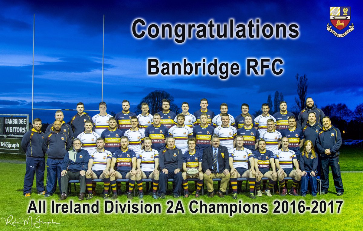 banbridgerugby's tweet image. Sunday's Well 12  -  Banbridge 40